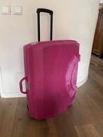 Samsonite roze koffer, Gebruikt, Hard kunststof, Slot, 55 cm of meer