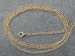 Figaro ketting -  75 cm. lang., Verzenden, Goud