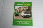 Folder Datsun Urvan (01-1981) (23), Boeken, Auto's | Folders en Tijdschriften, Nieuw, Overige merken, Ophalen of Verzenden