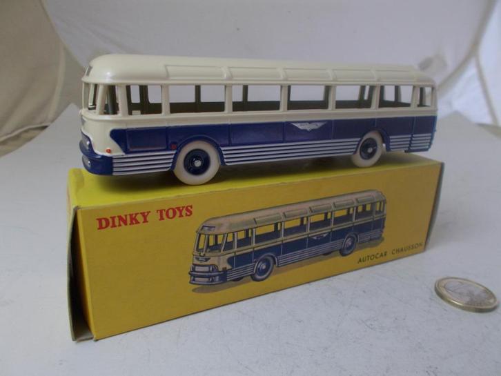 Dinky Toys (ATLAS!) 29F AUTOCAR CHAUSSON I.z.g.st. + DOOSJE!, Hobby en Vrije tijd, Modelauto's | 1:43, Zo goed als nieuw, Bus of Vrachtwagen