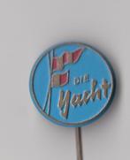 Die Jacht Scheepvaart speldje, Verzamelen, Speldjes, Pins en Buttons, Gebruikt, Niet vindbaar, Niet vindbaar, Speldje of Pin