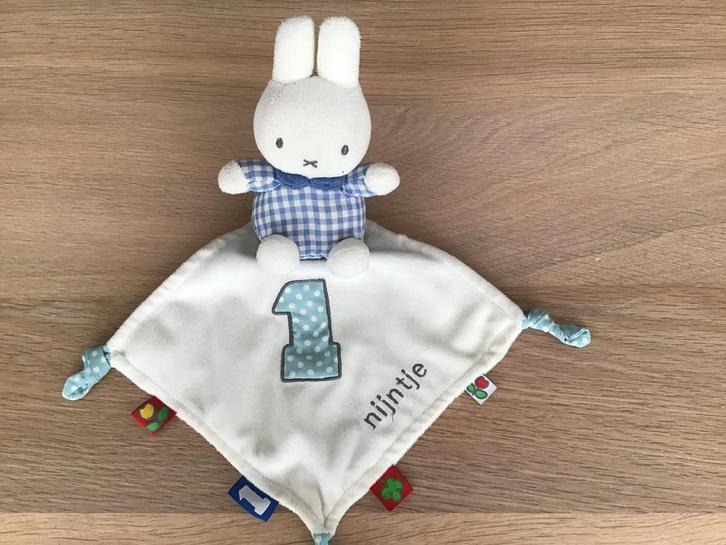 Nijntje Knuffeldoekje, Kinderen en Baby's, Speelgoed | Knuffels en Pluche, Zo goed als nieuw, Konijn, Ophalen of Verzenden