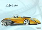 Renault Spider Brochure.In nieuwstaat!, Ophalen of Verzenden, Nieuw, Renault