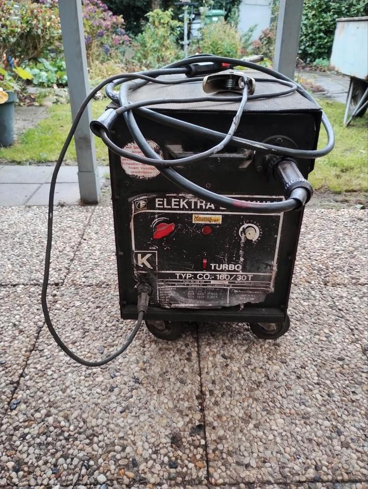 ELEKTRA BECKUM 160/30T CO2 LASAPPARAAT 230V, Doe-het-zelf en Verbouw, Gereedschap | Overige machines, Gebruikt, Ophalen