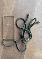 iPhone XS hoesje met draagkoord van Hendy - khaki/army green, Ophalen of Verzenden, Zo goed als nieuw, IPhone XS