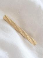 Gouden 14 karaat dasspeld .massief 4.8 gram, Sieraden, Tassen en Uiterlijk, Antieke sieraden, Ophalen of Verzenden, Goud