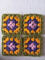 20 Granny square lapjes 10x10 cm, Hobby en Vrije tijd, Breien en Haken, Ophalen of Verzenden, Nieuw, Haken