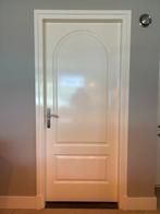 Massieve opdek binnendeur MDF, Ophalen, 80 tot 100 cm, Binnendeur, Zo goed als nieuw