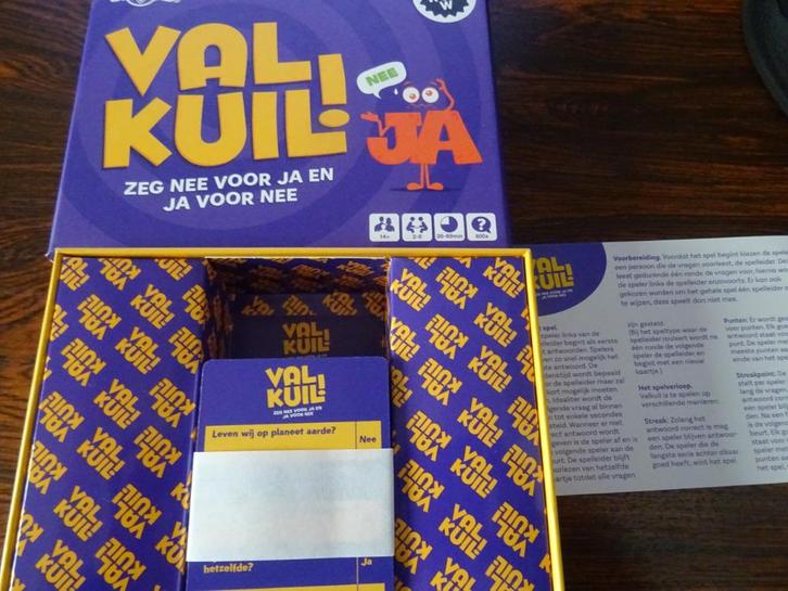Valkuil zeg nee voor ja en ja voor nee (heel grappig spel), Hobby en Vrije tijd, Gezelschapsspellen | Kaartspellen, Nieuw, Ophalen of Verzenden