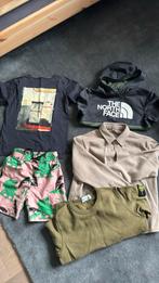 Merk jongens kleding 128 (8-9 jaar) stone island north face, Ophalen, Zo goed als nieuw, Overige maten