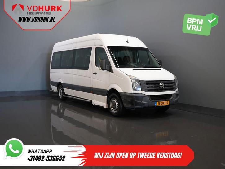 Volkswagen Crafter 35 2.0 TDI L3H2 EXPORT ONLY! €9.559 inc, Auto's, Bestelauto's, Bedrijf, Te koop, ABS, Airconditioning, Alarm