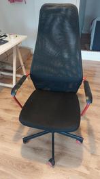 Bureaustoel, Ophalen, Gaming bureaustoel, Zwart, Zo goed als nieuw