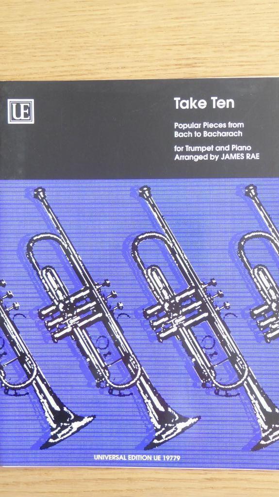 Take Ten Popular Pieces from Bach to Bacharach, Muziek en Instrumenten, Bladmuziek, Zo goed als nieuw, Artiest of Componist, Piano