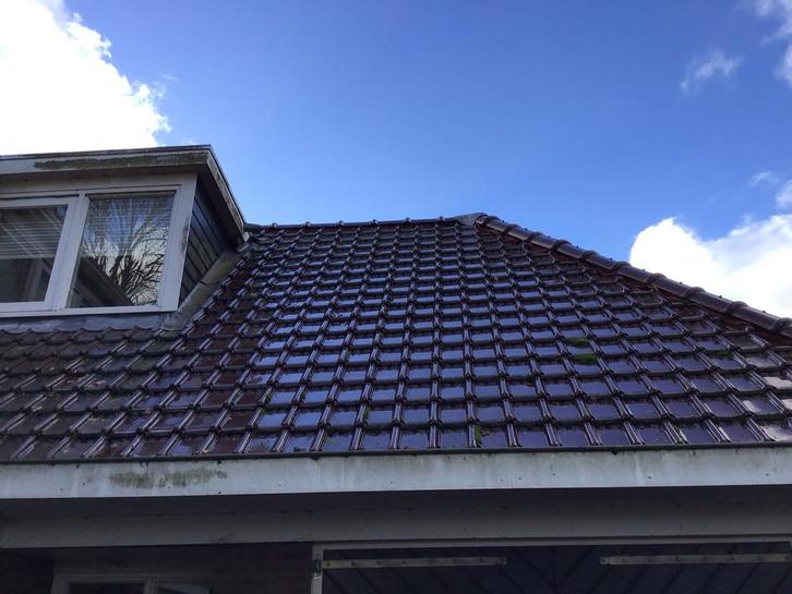 Tule du Nord 993 bruin verglaasd Dakpannen - 5000 stuks, Doe-het-zelf en Verbouw, Dakpannen en Dakbedekking, Gebruikt, Dakpannen