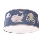 Plafondlamp Dieren in de Oceaan Blauw Little Dreamzzz, Kinderen en Baby's, Nieuw, Ophalen of Verzenden, Lamp