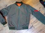 Bomber jack, Flam mode maat L bruin glimmend, oranje dames., Kleding | Dames, Bruin, Maat 42/44 (L), Ophalen of Verzenden, Zo goed als nieuw