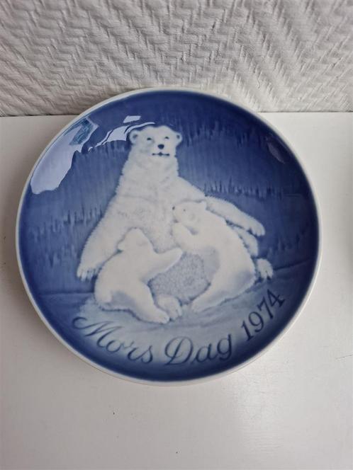 D198 Bing en Grondahl, B&G moederdagbordje, Denemarken, Huis en Inrichting, Woonaccessoires | Wanddecoraties, Zo goed als nieuw