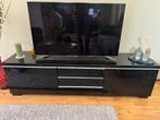 Fraai TV meubel, kleur zwart, Ophalen, Gebruikt, 150 tot 200 cm, Minder dan 100 cm
