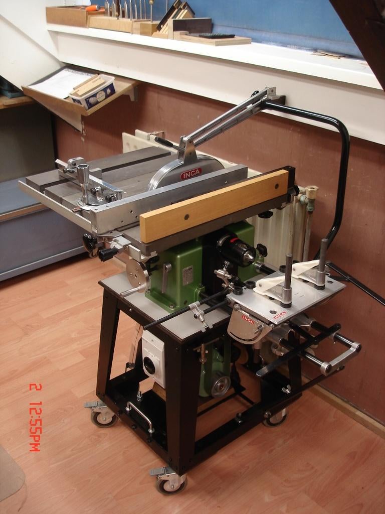 Inca.Div. inst. machines te koop., Doe-het-zelf en Verbouw, Ophalen, 70 mm of meer, Nieuw, Lintzaag