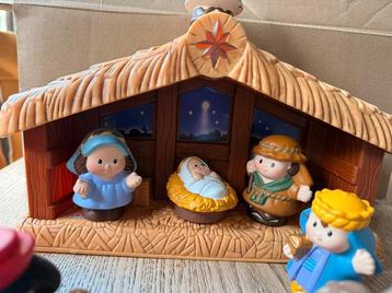 Fisher Price Kerststal compleet beschikbaar voor biedingen