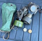 2 x gasmasker Duits jaren 60 DDR en Tjechisch CO-1, Ophalen of Verzenden, Landmacht, Duitsland