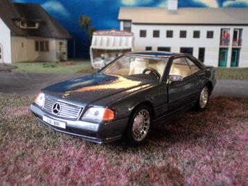 1/24 Mercedes Benz R129 SL 280 320 350 500 560 antracietmet. beschikbaar voor biedingen