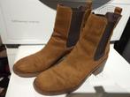 Laarzen kleur cognac maat 40, Hoge laarzen, Bruin, Ophalen of Verzenden, Zo goed als nieuw