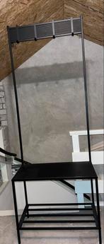 staande kapstok met schoenenrek, Huis en Inrichting, Woonaccessoires | Kapstokken, Ophalen, Gebruikt, Metaal, Staande kapstok