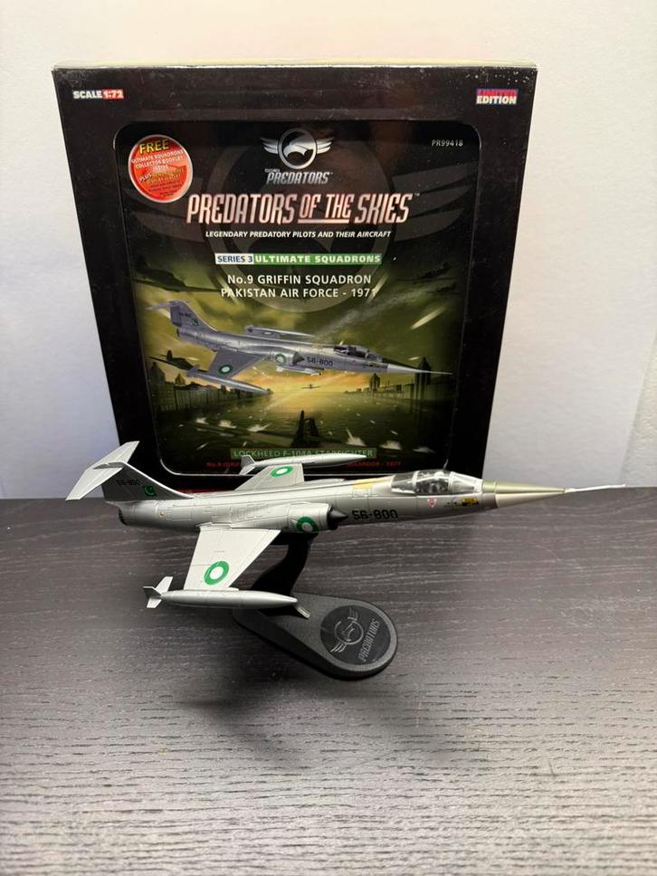 Corgi F-104A Starfighter PR99418 1/72 Diecast, Verzamelen, Luchtvaart en Vliegtuigspotten, Zo goed als nieuw, Schaalmodel, Ophalen of Verzenden