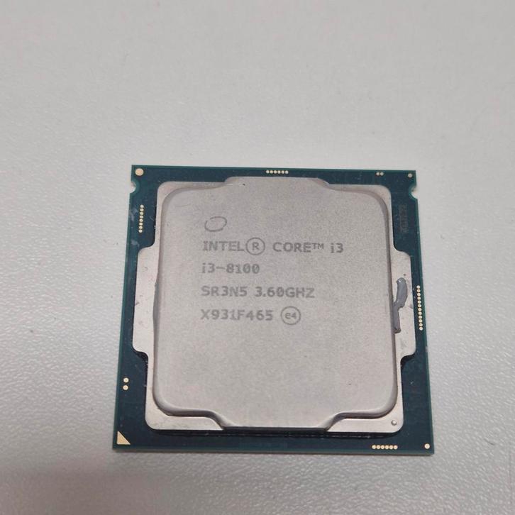 intel Core i3-8100 Socket 1151 processor, Computers en Software, Processors, Gebruikt, 4-core, 3 tot 4 Ghz, Verzenden