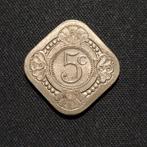 5 cent 1936, Verzenden, Koningin Wilhelmina, 5 cent, Losse munt