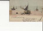 Scheveningen Bomschuit wordt in zee getrokken 6 april 1903, Verzamelen, Ansichtkaarten | Nederland, Ophalen of Verzenden, Voor 1920