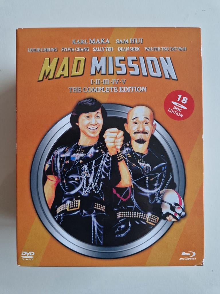 MAD MISSION the Complete Collection [BLU-RAY+DVD] O.O.P, Cd's en Dvd's, Blu-ray, Verzenden, Zo goed als nieuw, Actie, Boxset