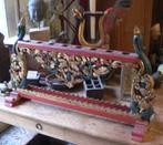 Ploncon 7 Krissen PO2 Keris rek houder Naga Indonesie kunst, Antiek en Kunst, Ophalen of Verzenden