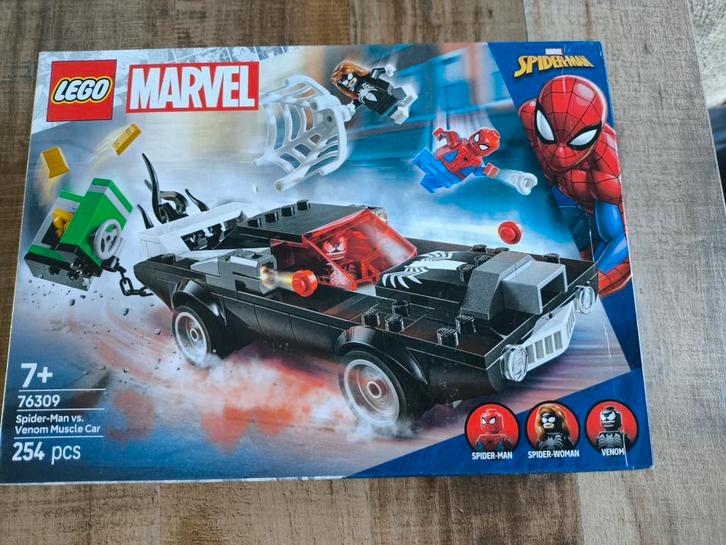LEGO Marvel Spider-Man vs. Venom Muscle Car 76309  (NIEUW), Kinderen en Baby's, Speelgoed | Duplo en Lego, Nieuw, Lego, Complete set