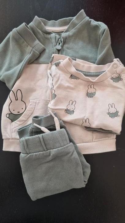 Nijntje setje met broekje, longsleeve en vestje, maat 68, Kinderen en Baby's, Babykleding | Maat 62, Zo goed als nieuw, Meisje