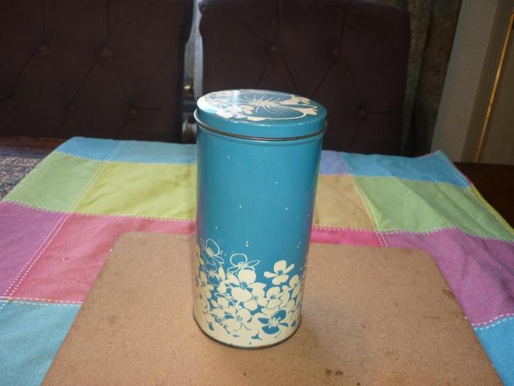 Vintage blik Hooimeijer beschuit in zeer goede staat, Verzamelen, Blikken, Zo goed als nieuw, Beschuit, Overige merken, Ophalen of Verzenden