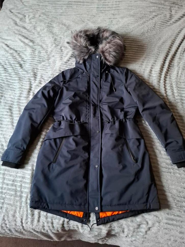 Nieuw winterjas maat 36, Kleding | Dames, Jassen | Winter, Nieuw, Maat 36 (S), Blauw, Ophalen of Verzenden