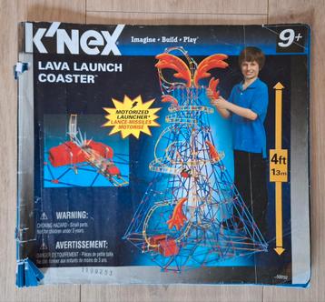 Knex: Lava Launch Coaster beschikbaar voor biedingen