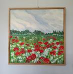 Schilderij van Lies, met lijst, acrylverf, 65 x 65 cm,, Ophalen
