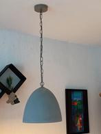 Grijze hanglamp, Huis en Inrichting, Ophalen of Verzenden, Zo goed als nieuw, Metaal, 75 cm of meer