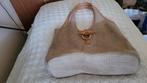 Vintage "Borse in Pelle" tas, Ophalen of Verzenden, Gebruikt, Beige, Shopper