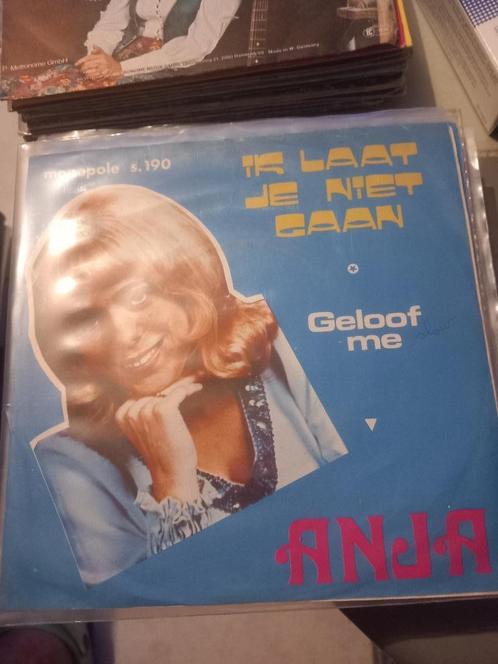 anja ik laat je niet gaan / geloof me, Cd's en Dvd's, Vinyl | Nederlandstalig, Gebruikt, Levenslied of Smartlap, Overige formaten