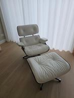 Vitra- Eames lounge chair + Ottoman, Huis en Inrichting, Gebruikt, Metaal, 75 tot 100 cm, Ophalen