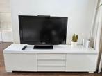 IKEA Besta burs tv meubel hoogglans wit, Ophalen, Gebruikt, 150 tot 200 cm, Minder dan 100 cm