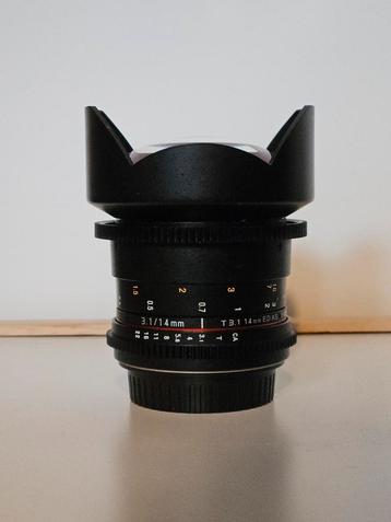 Samyang 14mm T3.1 (Canon EF) beschikbaar voor biedingen