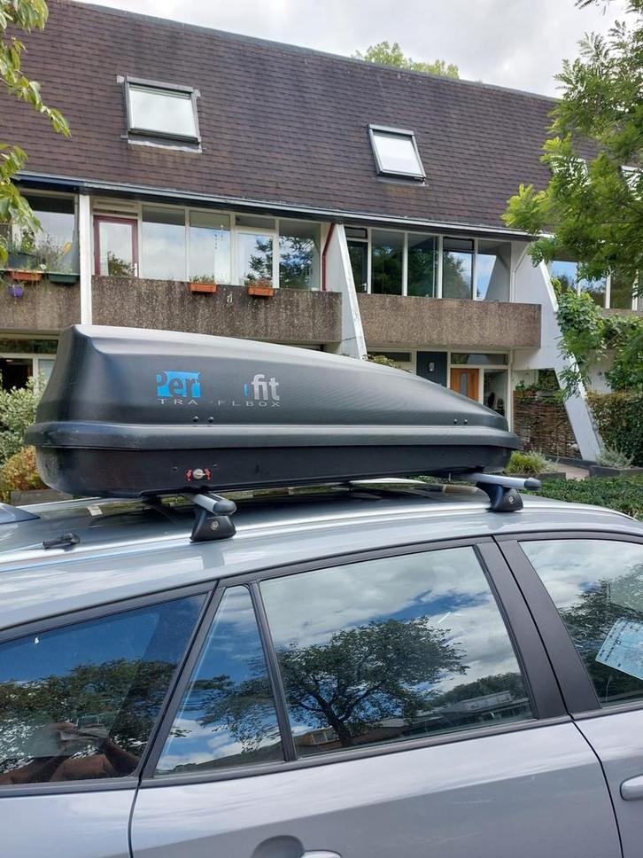 Dakkoffer met scheur, Auto diversen, Dakkoffers, Gebruikt, Ophalen