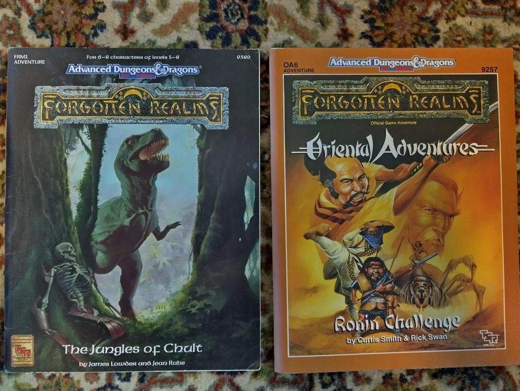 Advanced Dungeons & Dragons Forgotten Realms Adventures, Hobby en Vrije tijd, Gezelschapsspellen | Bordspellen, Gebruikt, Een of twee spelers