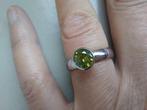 Ring Melano en Melano steen groen, Sieraden, Tassen en Uiterlijk, Ringen, Ophalen of Verzenden, Zo goed als nieuw, 17 tot 18, Dame