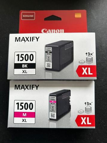 Canon Pixma cartridges beschikbaar voor biedingen